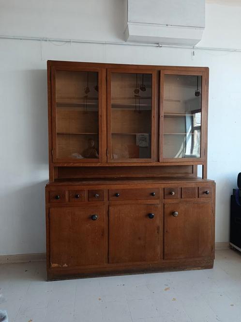 Gereserveerd vintage buffetkast, Huis en Inrichting, Kasten | Buffetkasten, Gebruikt, 200 cm of meer, 150 tot 200 cm, 25 tot 50 cm