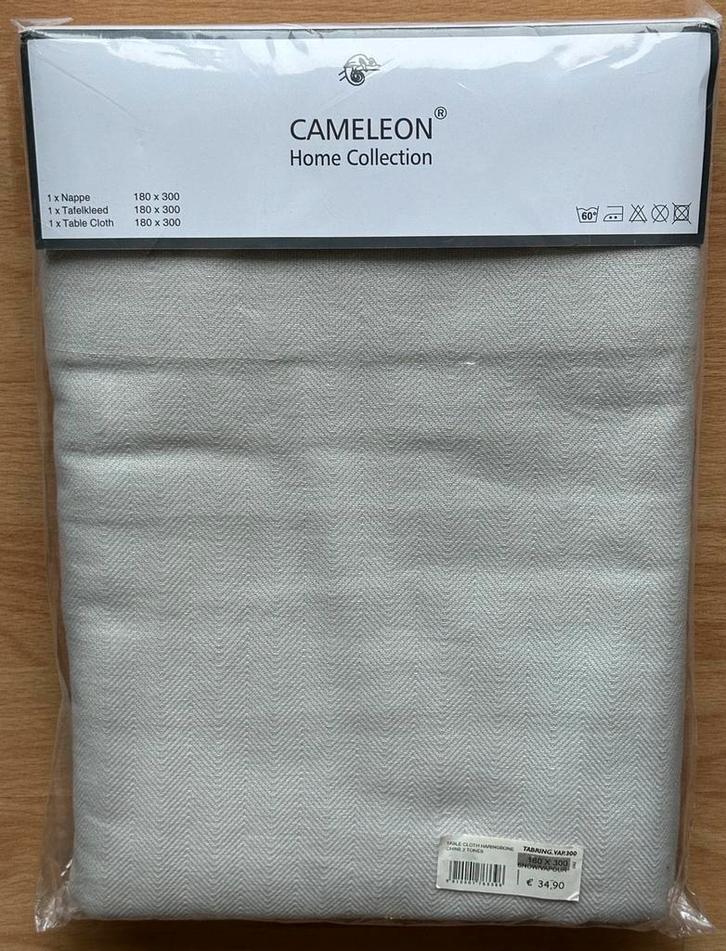 NEW! Nappe Table Cloth Cover - Cameleon Home Collection, Maison & Meubles, Nappes, Neuf, Rectangle, Enlèvement