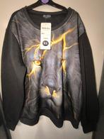 Sweatshirt met leeuw, Zwart, Ophalen of Verzenden, Mod.W.L., Maat 56/58 (XL)