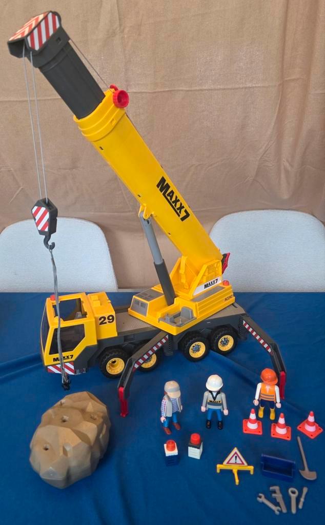 Playmobil Camion grue géante, Kinderen en Baby's, Speelgoed | Playmobil, Ophalen