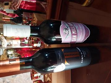 2 flessen wijn  beschikbaar voor biedingen