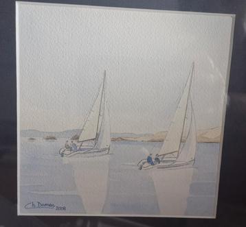 Waterverfzeilboten 2008 Damascus Christine beschikbaar voor biedingen