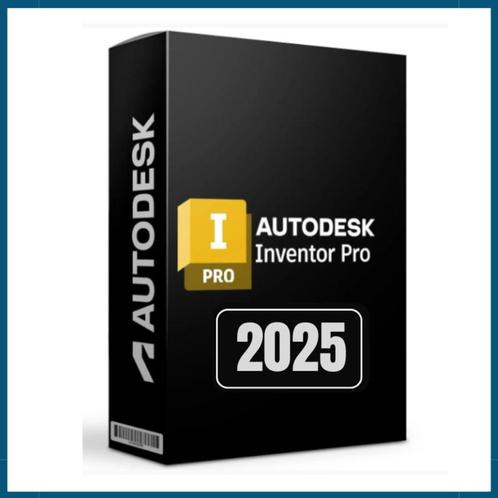 Autodesk Inventor Pro 2025  Volledige Versie, Computers en Software, Ontwerp- en Bewerkingssoftware, Nieuw, Windows, Ophalen