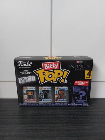 Lot de 4 pièces scellées Bitty Pop, Enlèvement ou Envoi, Neuf