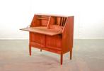 Vintage Deens Design Bramin secretaire / schrijfbureau 1960s, Ophalen, Gebruikt, Vintage design, midcentury modern, retro, 1950s, 1960s, 1970s