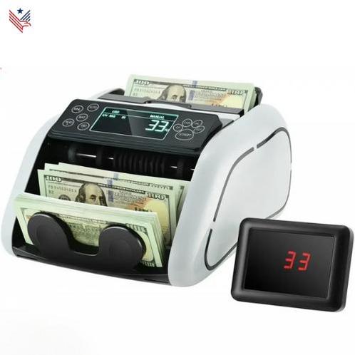 Geldtelmachine met Waardetelling voor Euro's en Dollars, Hobby en Vrije tijd, Elektronica-componenten