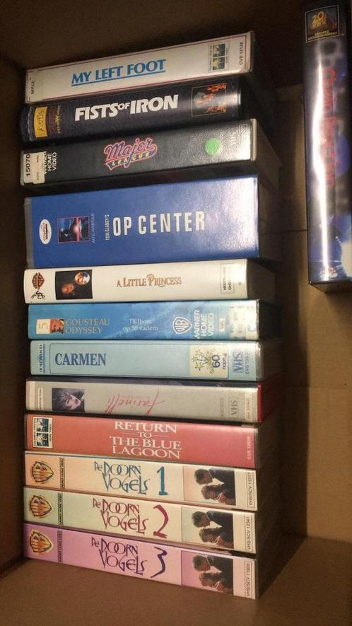 VHS: Lot allerlei 1 (zie foto's voor titels), Cd's en Dvd's, VHS | Film, Zo goed als nieuw, Ophalen of Verzenden
