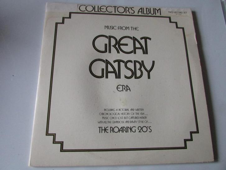 GREAT GATSBY ERA, THE ROARING 20'S, 2 LP, Cd's en Dvd's, Vinyl | Jazz en Blues, Gebruikt, Jazz en Blues, 1960 tot 1980, 12 inch