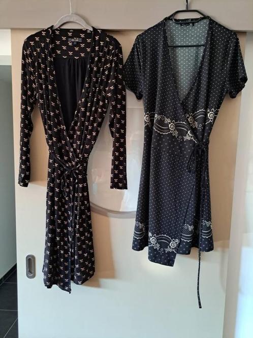 King Louie, 2x overslag jurk, L, Kleding | Dames, Jurken, Zo goed als nieuw, Maat 38/40 (M), Ophalen of Verzenden