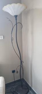 staanlamp of vloerlamp, Huis en Inrichting, Ophalen, Gebruikt, Art deco, Glas