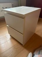 Malm nachtkastje Ikea wit, Ophalen, Gebruikt