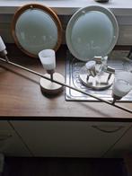 Plafondverlichting, Ophalen, Gebruikt, Glas