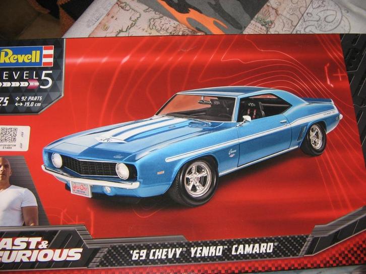 bouwdoos van fast & furious auto op 1/25, Hobby en Vrije tijd, Modelbouw | Auto's en Voertuigen, Nieuw, Auto, Revell, Ophalen of Verzenden