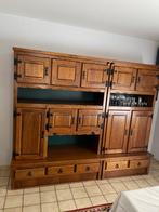 2 delelige grote houten kast, Ophalen, Gebruikt