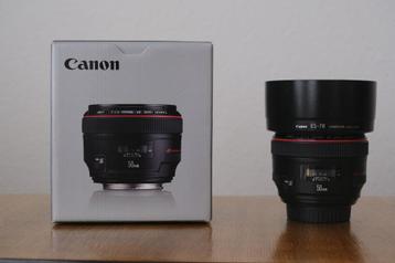 Canon 50mm F 1.2 L-serie beschikbaar voor biedingen