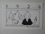 Ansichtkaart Hergé.Kuifje in het land van de Sovjets., Verzenden, Kuifje