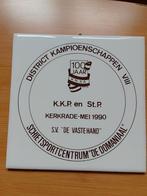 Herinneringstegel District kampioenschappen VII, Ophalen of Verzenden, Gebruikt