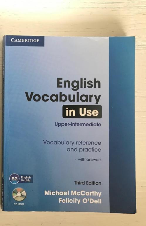 English Vocabulary In Use Upper Intermediate, Livres, Livres d'étude & Cours, Comme neuf, Enseignement supérieur professionnel