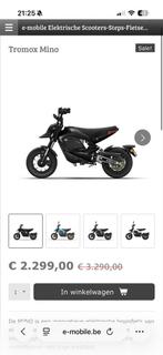 Tromox electrische brommer, Fietsen en Brommers, Ophalen, Zo goed als nieuw