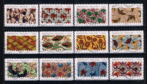 Postzegels uit Frankrijk - K 3902 - Afrikaanse kleding, Postzegels en Munten, Postzegels | Europa | Frankrijk, Gestempeld, Verzenden