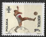 Polen 1976 - Yvert 2287 - Olympische Spelen Montreal (ST), Timbres & Monnaies, Timbres | Europe | Autre, Affranchi, Envoi, Pologne