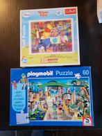 Puzzel playmobil 60st / Winnie the Pooh 64st 3D (4eur/st), Comme neuf, Plus de 50 pièces, 4 à 6 ans, Enlèvement ou Envoi