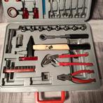 Gereedschap, gereedschapskoffer, Doe-het-zelf en Bouw, Gereedschapskisten, Ophalen of Verzenden, Gevuld