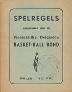 (sp30) Basket Ball, officiele spelregels, 1952, Verzenden, Gelezen