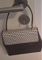 Handtas - Zwart/Wit, Handtassen en Accessoires, Tassen | Damestassen, Ophalen of Verzenden, Zo goed als nieuw, Zwart, Handtas