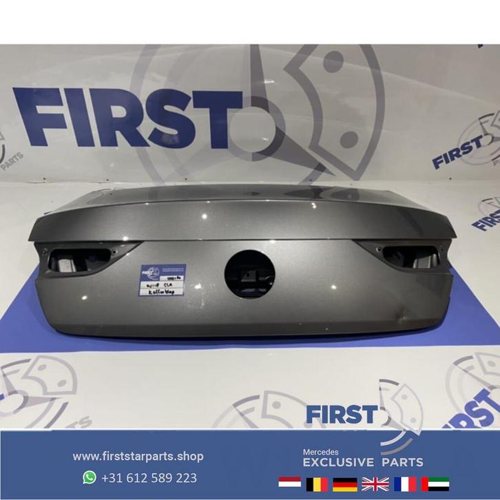 W118 C118 CLA ACHTERKLEP GRIJS origineel Mercedes KOFFEBAK K, Auto-onderdelen, Carrosserie, Achterklep, Mercedes-Benz, Achter