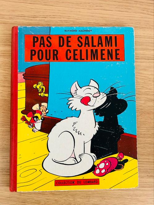 Chlorophylle - Pas de salami pour Célimène (EO Belge, 1957, Livres, BD, Utilisé, Enlèvement ou Envoi