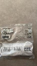 Syrlig ikea goedijnhaakjes met ringen, Huis en Inrichting, Stoffering | Gordijnen en Lamellen, Ophalen, Nieuw