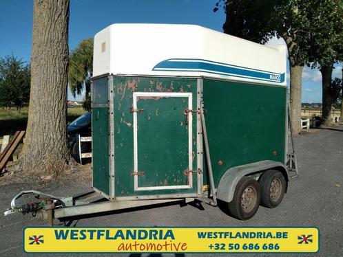 Tweedehands 2 paards trailer, Animaux & Accessoires, Box & Pâturages