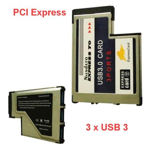 Carte PCI Express 3 x USB 3, Computers en Software, USB Sticks, Nieuw, 2 TB of meer, Ophalen of Verzenden