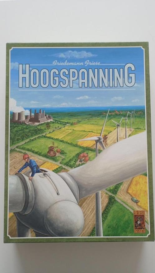 Gezelschapsspel Hoogspanning, Hobby en Vrije tijd, Gezelschapsspellen | Bordspellen, Gebruikt, Een of twee spelers, Drie of vier spelers