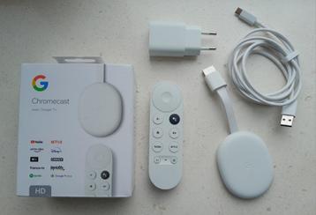 Google Chromecast HD met Google TV - Als nieuw! beschikbaar voor biedingen