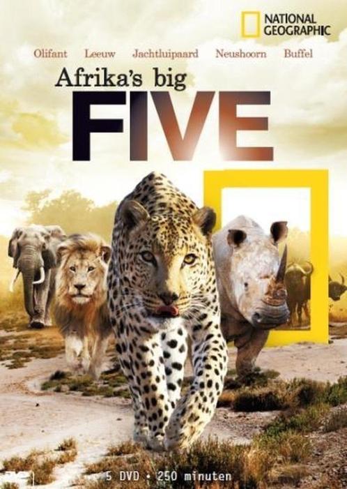 Dvd Box - National Geographic - Afrika's big five, CD & DVD, DVD | Documentaires & Films pédagogiques, Nature, Enlèvement ou Envoi