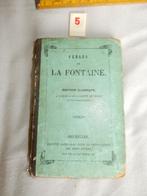 La Fontaine(1871) Lourdes(1904) Grevisse(1959) divers vintag, Enlèvement ou Envoi