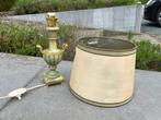 Lampe de table vintage - marbre vert, Maison & Meubles, Autres matériaux, Vintage, Enlèvement, Utilisé