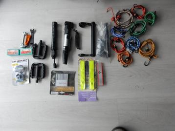 Diverse fietsaccessoires beschikbaar voor biedingen