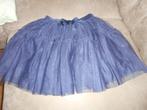 blauw glitter rokje maat 122 - 128, Kinderen en Baby's, Kinderkleding | Maat 122, Meisje, H&M, Ophalen of Verzenden, Zo goed als nieuw