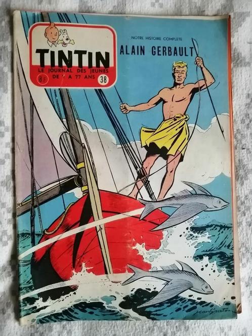 Journal de TINTIN édition Belge n38 - 19 septembre 1956, Collections, Revues, Journaux & Coupures, Journal ou Magazine, Enlèvement ou Envoi