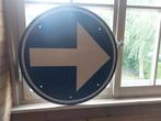 verkeersbord gebod afslaan, Ophalen, Gebruikt