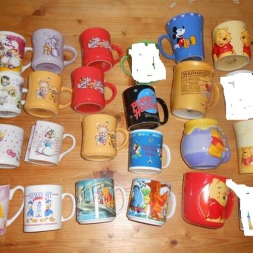 Mug Disneyland, Mickey, Donald , Winnie l'ourson 7 à 10eur/P, Collections, Disney, Comme neuf, Enlèvement