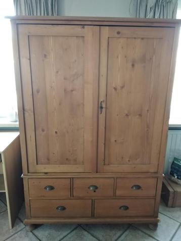 Tv kast in teak hout, Ophalen, Zo goed als nieuw