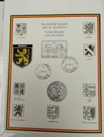 Een luxe album blad met postzegel erop en dagstempels, Postzegels en Munten, Postzegels | Eerstedagenveloppen, Ophalen