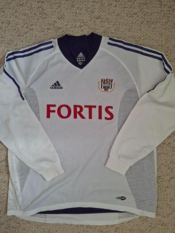 match worn shirt Anderlecht beschikbaar voor biedingen