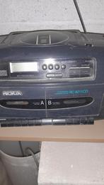 Desk cassette double, radio, CD, Ophalen of Verzenden