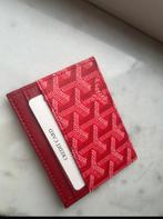 Rode ledere portomonee van goyard, Nieuw, Leder, Rood, Ophalen