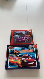 2 puzzels Cars, Ophalen of Verzenden, Meer dan 50 stukjes, Zo goed als nieuw, 4 tot 6 jaar